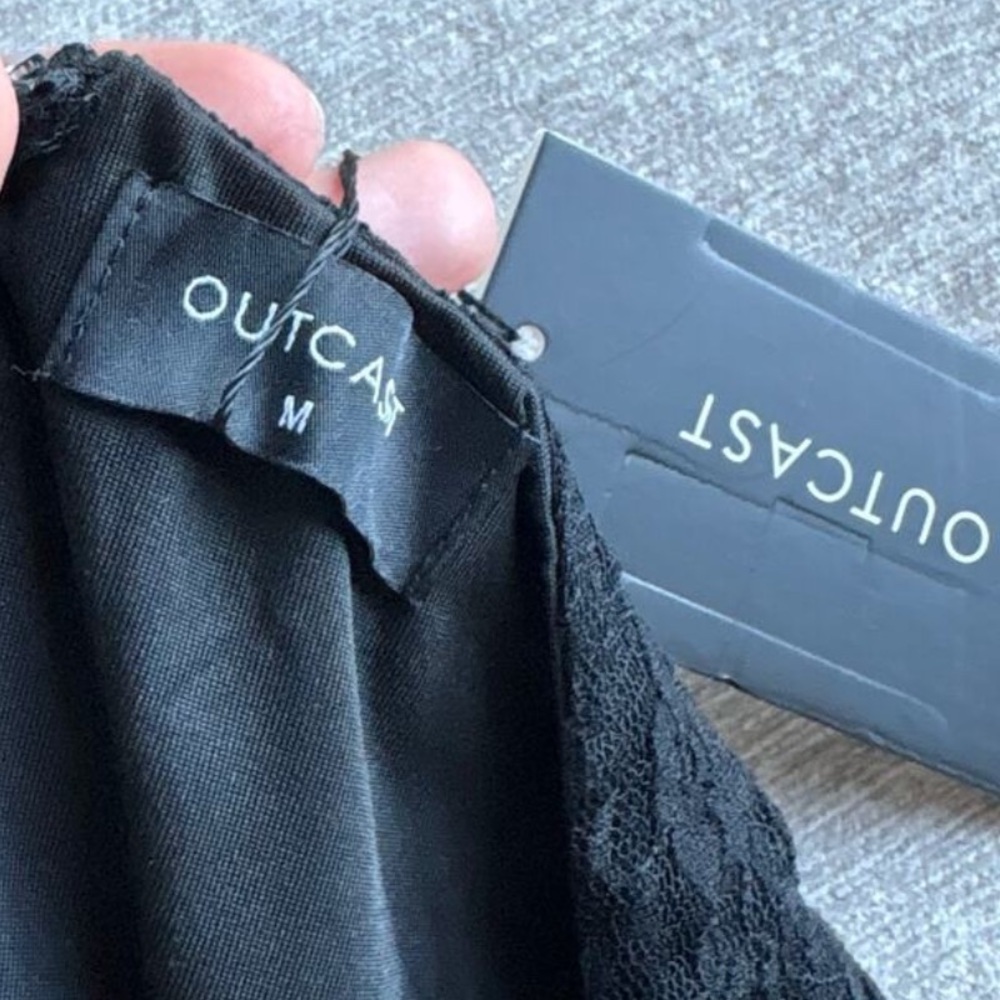 Outcast Black Lace Jumpsuit medium - Picture 5 of 6